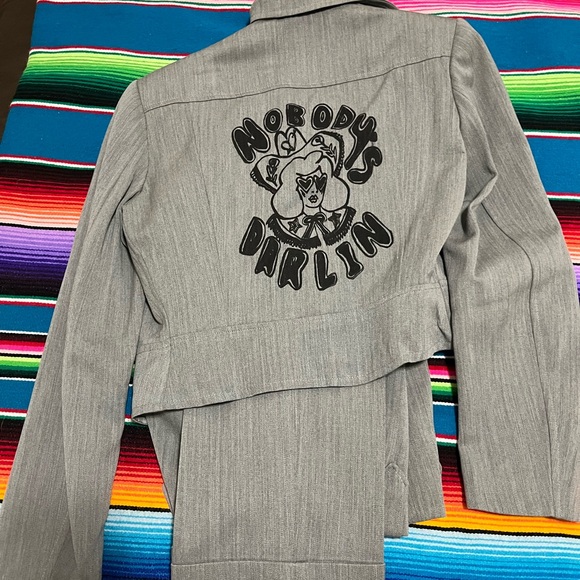 H Bar C Jackets & Blazers - Vintage H Bar C Pantsuit